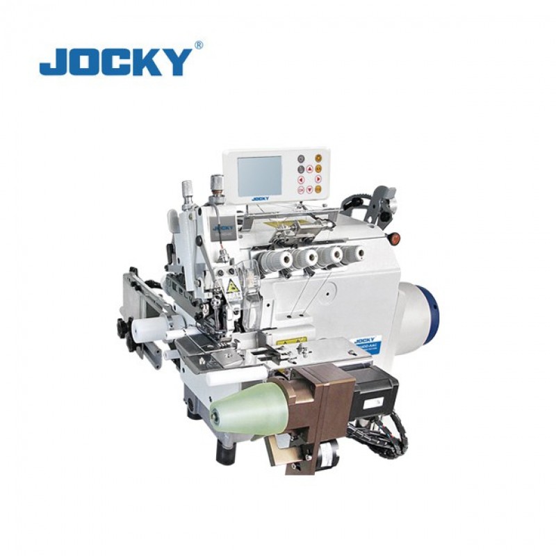 ماكينة خياطة أوفرلوك ذات طوق دائري لتغذية القماش الأوتوماتيكية EX5114DD-AAC